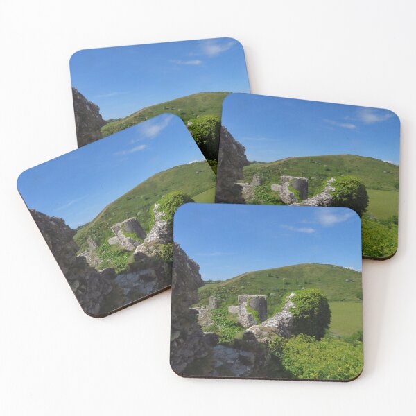Item preview, Ruined Castle Walls & Hill, Corfe Castle designed and sold by wiggyofipswich.