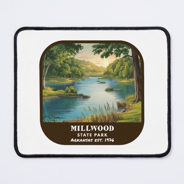 Item preview, Vintage Millwood State Park (Arkansas State Park) designed and sold by RabbitK.