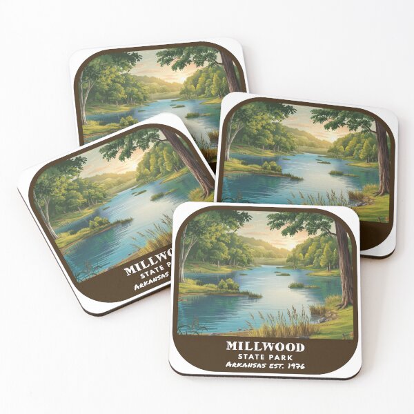 Item preview, Vintage Millwood State Park (Arkansas State Park) designed and sold by RabbitK.