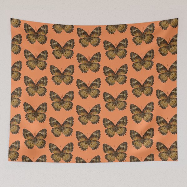 Item preview, Leopard Lacewing Cethosia Cyane Butterfly Sticker designed and sold by Linklandiya.