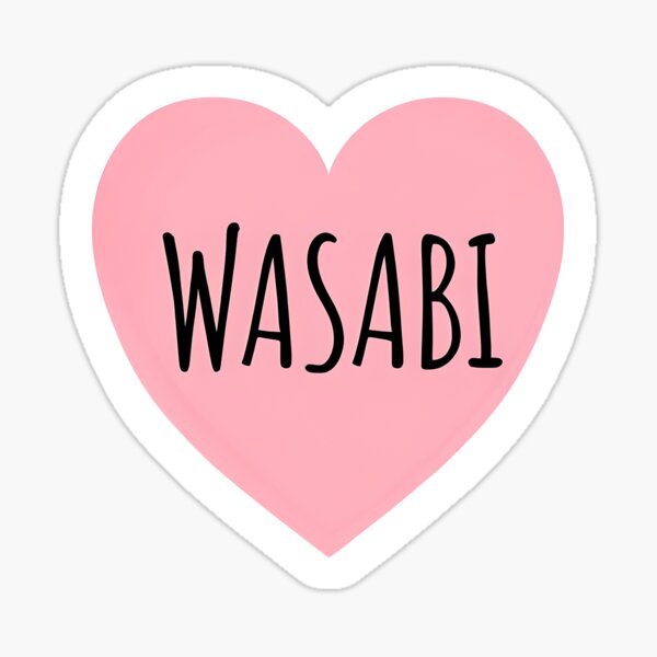 Item preview, I Heart Wasabi  designed and sold by CharmStudio.