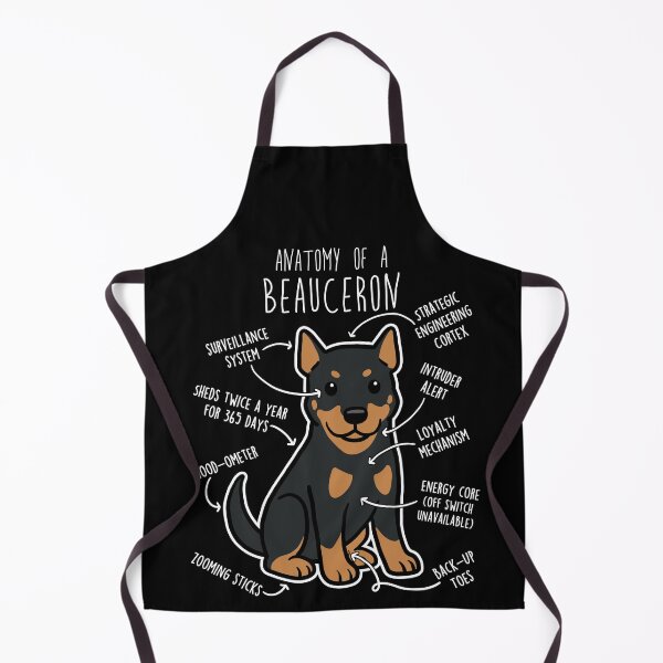 Item preview, Beauceron Cropped Dog Anatomy designed and sold by Clara Hollins.