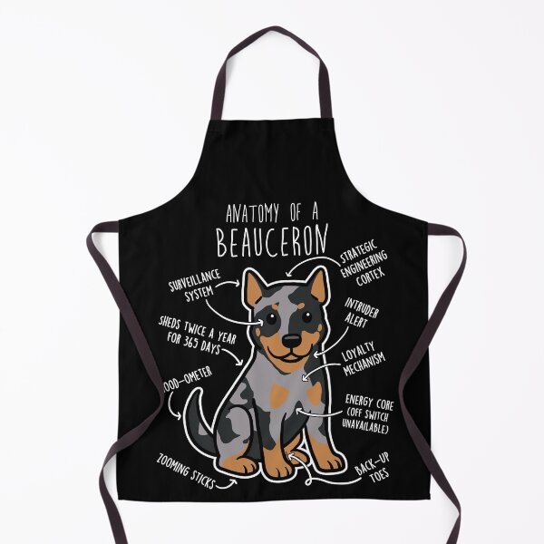 Item preview, Harlequin Beauceron Cropped Dog Anatomy designed and sold by Clara Hollins.