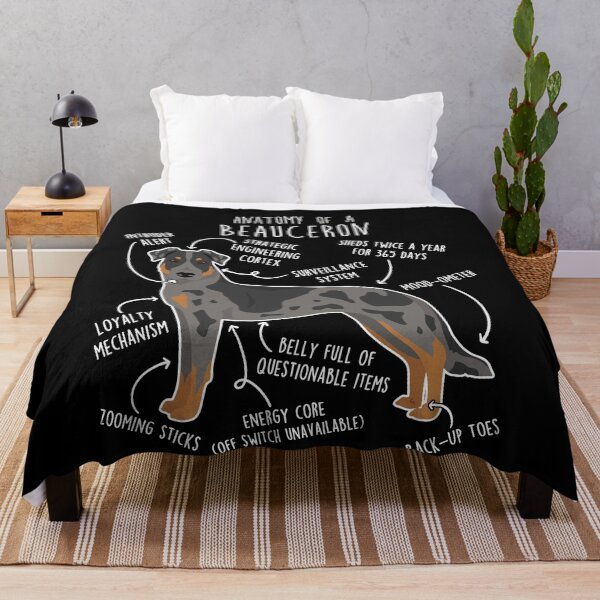 Item preview, Harlequin Beauceron Dog Anatomy designed and sold by Clara Hollins.