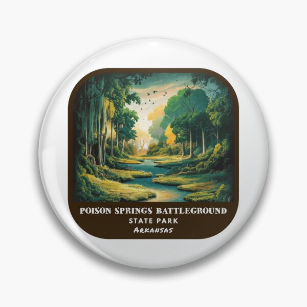 Item preview, Vintage Poison Springs Battleground State Park (Arkansas State Park) designed and sold by RabbitK.