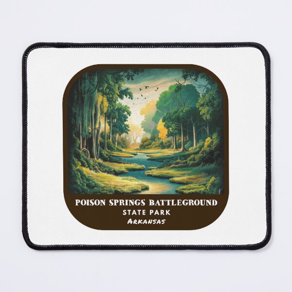 Item preview, Vintage Poison Springs Battleground State Park (Arkansas State Park) designed and sold by RabbitK.