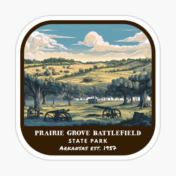 Item preview, Vintage Prairie Grove Battlefield State Park (Arkansas State Park) designed and sold by RabbitK.