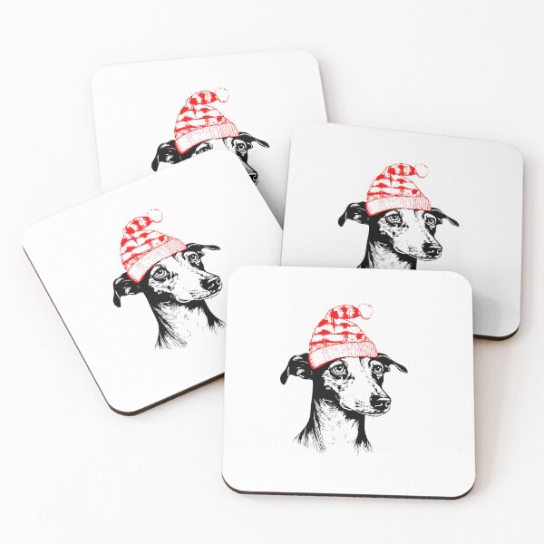 Item preview, Christmas Italian Greyhound designed and sold by JollyCritters.
