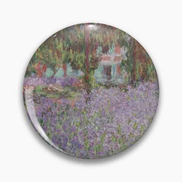 Artikelvorschau, Monet: Schwertlilien in Monets Garten 1900 entworfen und verkauft von PureVintageLove.