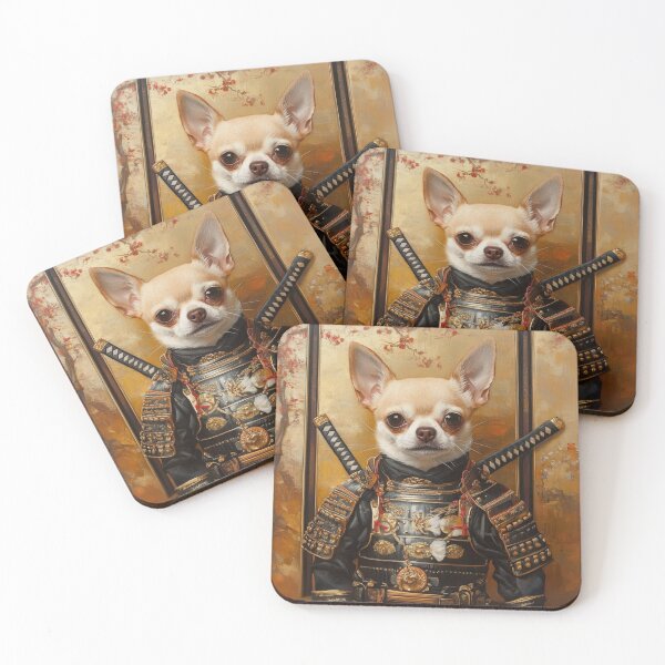 Item preview, Dog Shogun – The Brave Chihuahua Warrior designed and sold by japanfans.