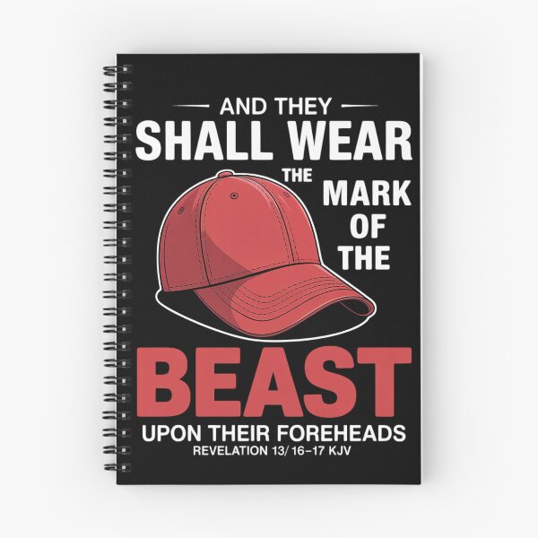 Item preview, Funny Anti Trump Mark Of The Beast Red Hat Liberal Gift 3 designed and sold by Nekusa.
