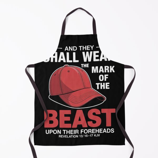 Item preview, Funny Anti Trump Mark Of The Beast Red Hat Liberal Gift 3 designed and sold by Nekusa.