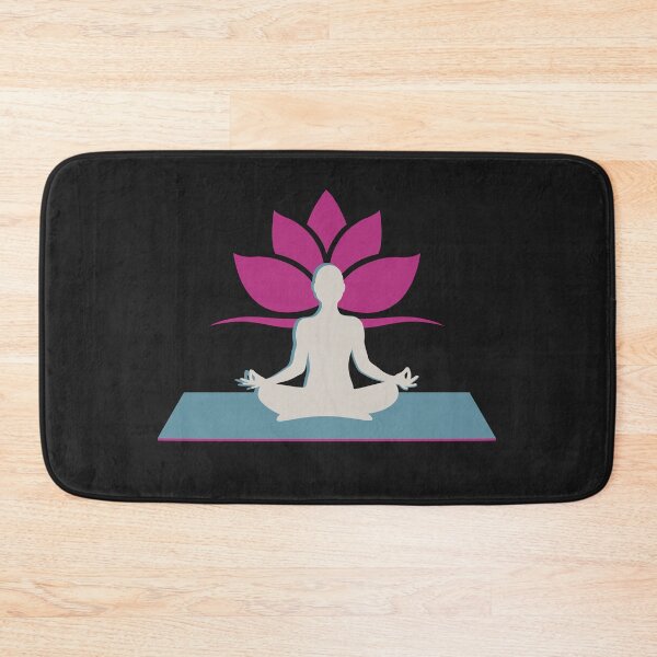 Item preview, EASY POSE USED IN YOGA AND MEDITATION WITH LOTUS designed and sold by Clarice-AdeleCo.