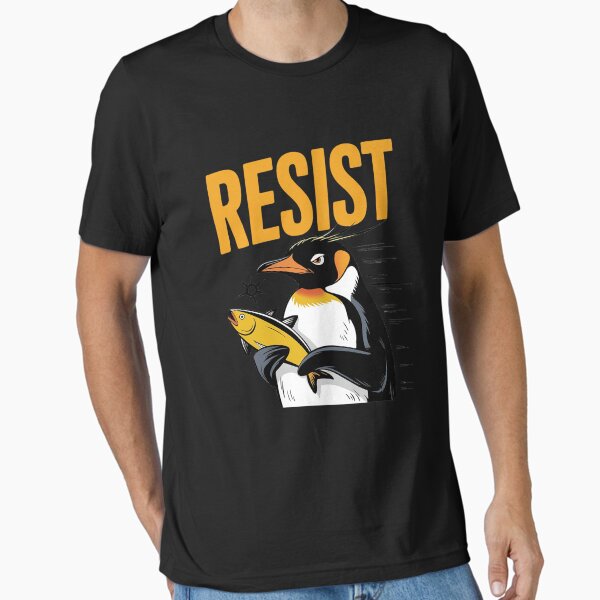 Artikel-Vorschau von Lustige Anti-Trump-Pinguine widersetzen sich, designt und verkauft von Nekusa.
