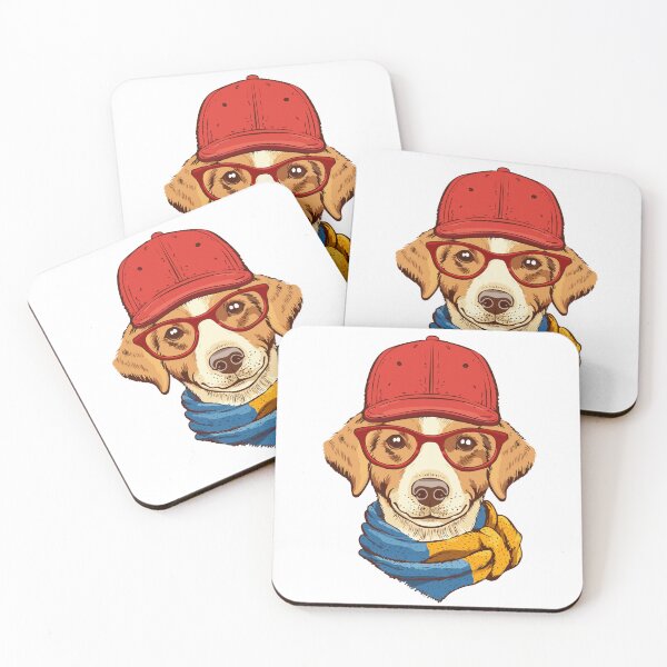 Item preview, hipster, dog, logo designed and sold by SUMA3000.