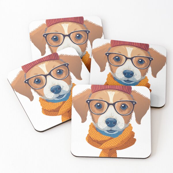 Item preview, hipster, dog, logo designed and sold by SUMA3000.