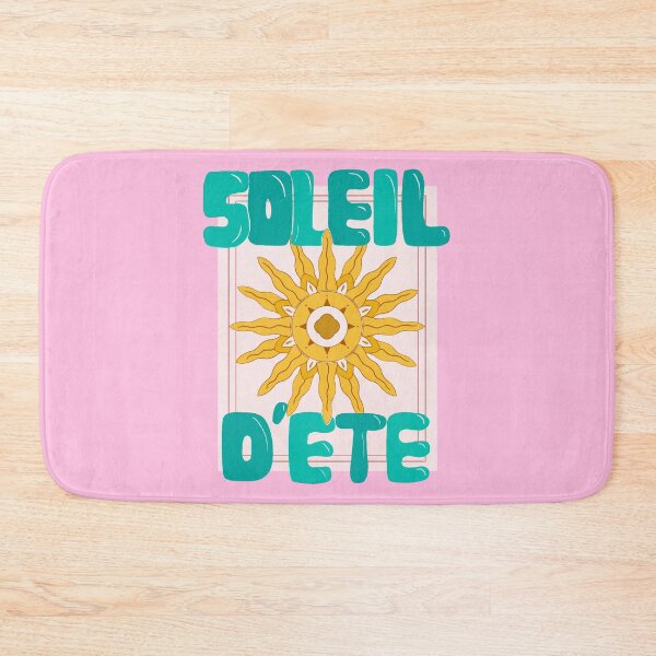Aperçu de l'œuvre Soleil d'été - rose et turquoise  créée et vendue par Home Cyn Home.