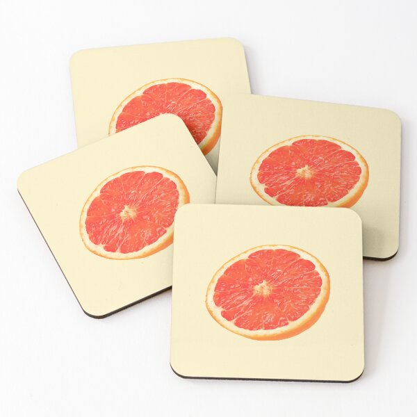 Item preview, Red Grapefruit Halved Detailed Vector Illustration  designed and sold by taiche.