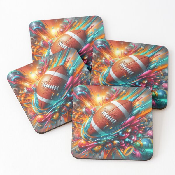 Item preview, Street Game Vibes – Graffiti Football Art with Spray-Paint Effect designed and sold by ashokreddy343.