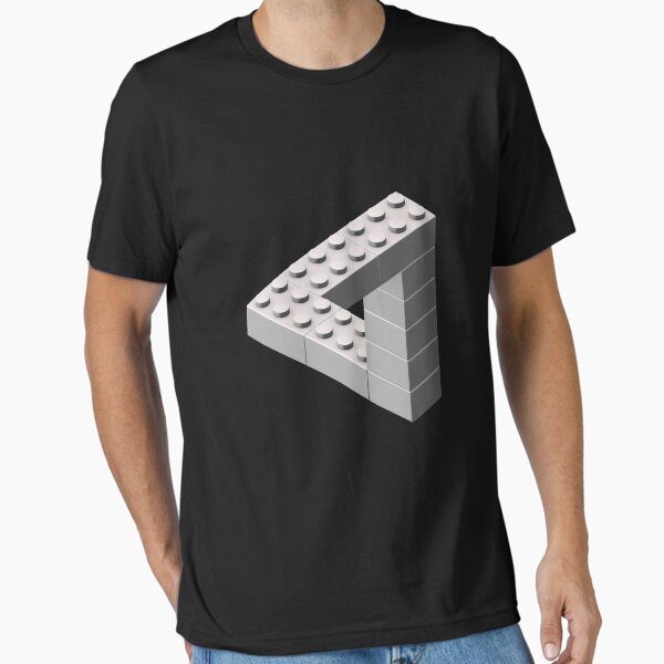 Vista previa del artículo con la obra «Ladrillos de juguete Escher - Blanco», diseñado y vendido por chwatson.