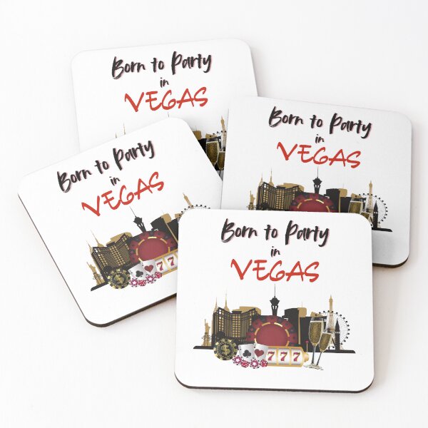 Item preview, Born to Party in Vegas | Funny Las Vegas Trip Design | Girls Weekend Tee | Sin City Party Shirt designed and sold by LeoraAtelier.