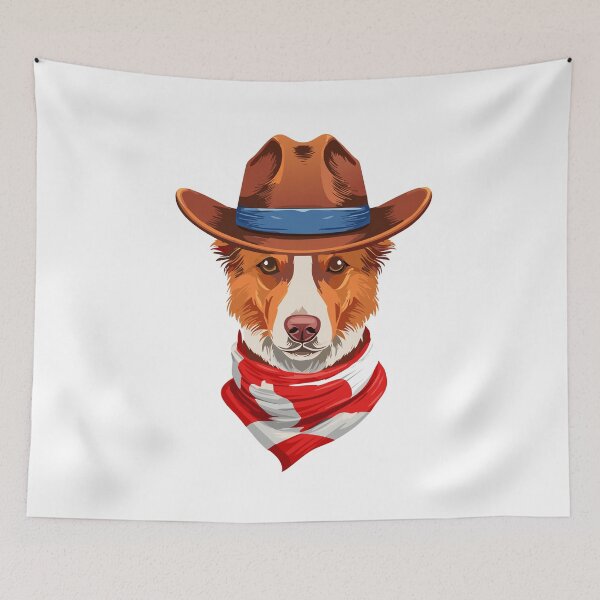 Item preview, Cowboy dog, dog, logo designed and sold by SUMA3000.