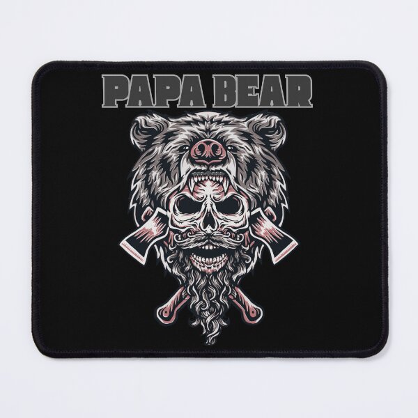 Item preview, Papa Bear Brown and Gray designed and sold by BeesNeesTees.