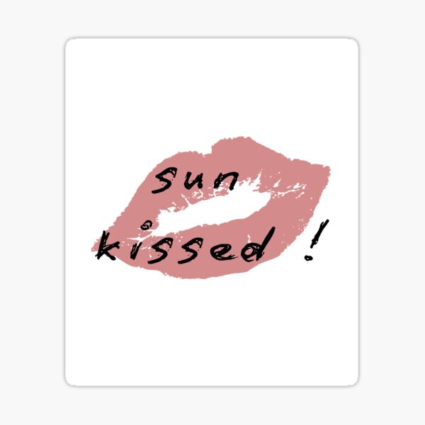 Item preview, Sun Kissed Kiss Mark – Aesthetic Summer Vibe designed and sold by LAXEDITIONS.