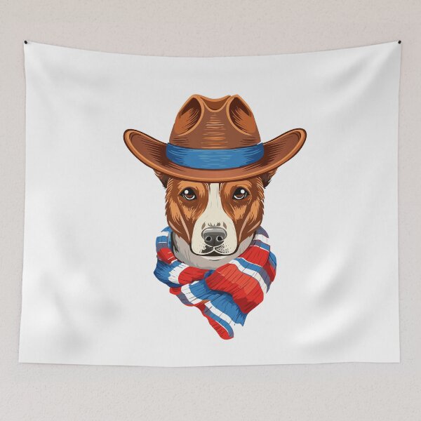 Item preview, Cowboy dog, dog, logo designed and sold by SUMA3000.