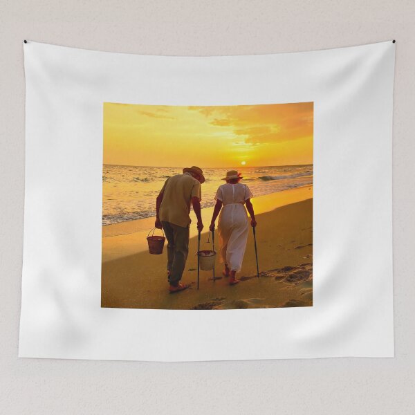 Item preview, Best Friends Walking into the Sunset designed and sold by vernonplatt.