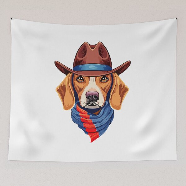 Item preview, Cowboy dog, dog, logo designed and sold by SUMA3000.