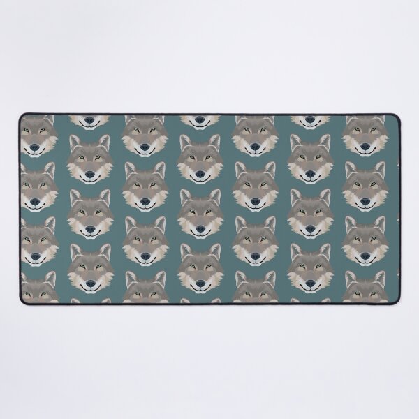 Item preview, White wolf with green blue eyes designed and sold by tayaan.