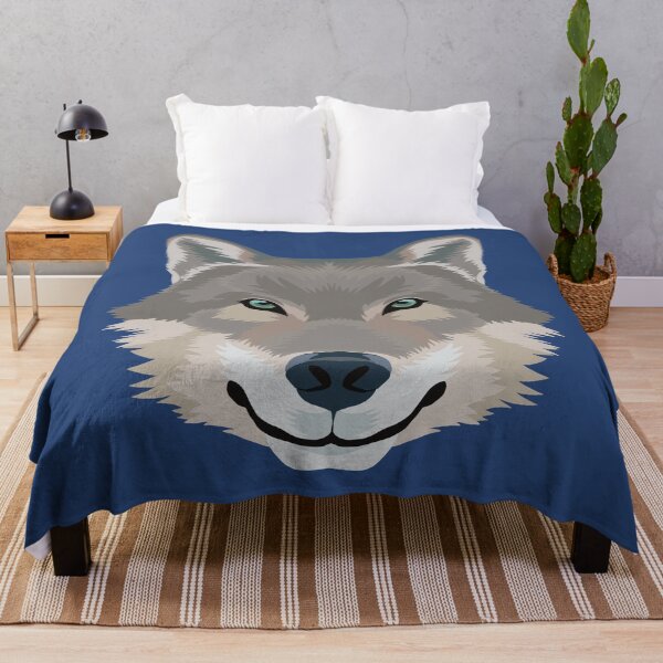 Item preview, White wolf with green blue eyes designed and sold by tayaan.