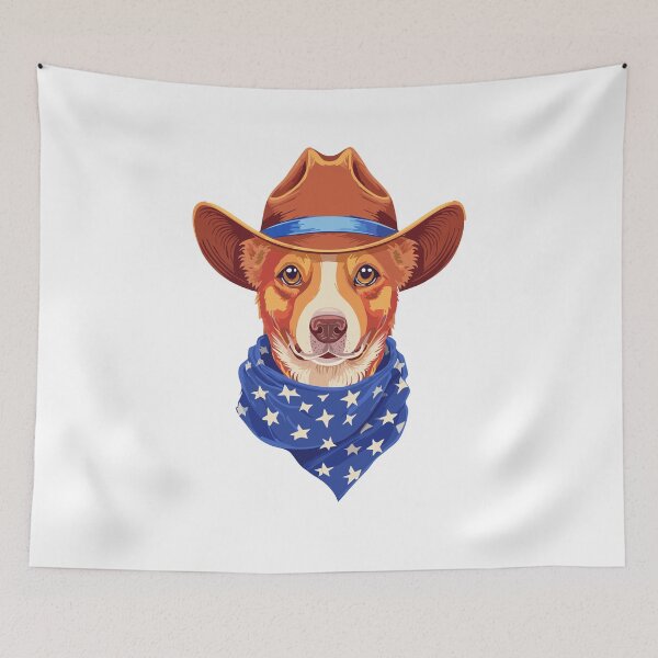 Item preview,  Cowboy dog, dog, logo designed and sold by SUMA3000.