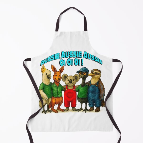 Item preview, Aussie Aussie Aussie Oi Oi Oi – Funny Australian Animal Mates Cartoon designed and sold by Michael van der Hoorn.