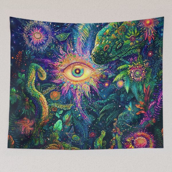 Item preview, Sacred Ayahuasca Vision – Jungle Spirit Awakening designed and sold by Myra365Art.