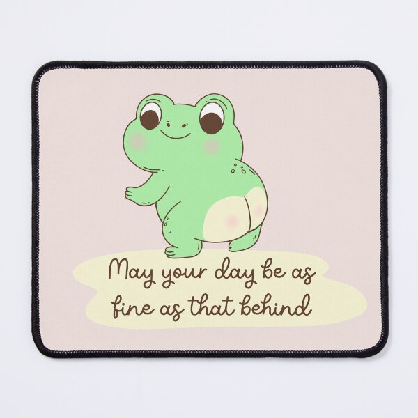 Item preview, Cheeky Frog Butt Blessing designed and sold by Jess.a.creates.