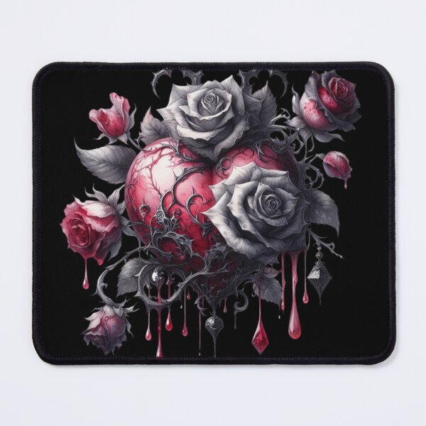 Item preview, Dark Rose Heart Sadness designed and sold by silverdragonx.
