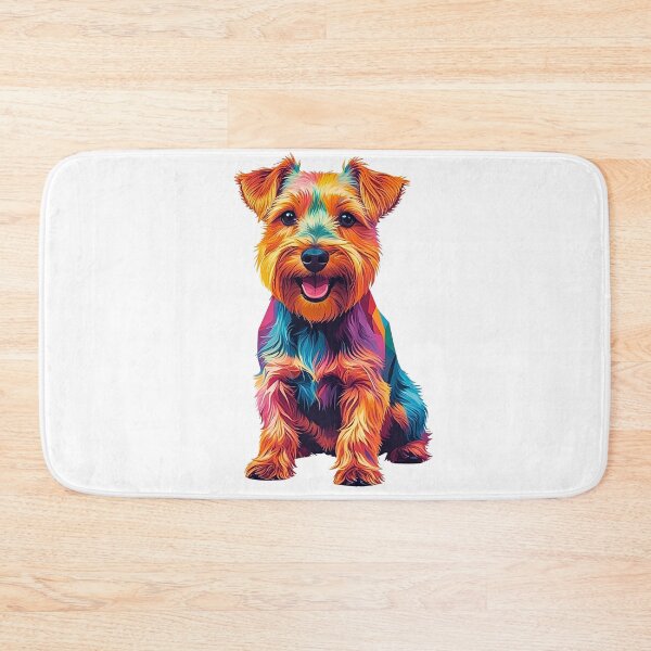 Item preview, Colorful Geometric Pop Art Wirehaired Terrier – Bold Modern Dog Design designed and sold by Fredster1966.