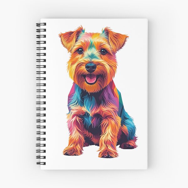 Item preview, Colorful Geometric Pop Art Wirehaired Terrier – Bold Modern Dog Design designed and sold by Fredster1966.