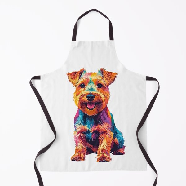 Item preview, Colorful Geometric Pop Art Wirehaired Terrier – Bold Modern Dog Design designed and sold by Fredster1966.