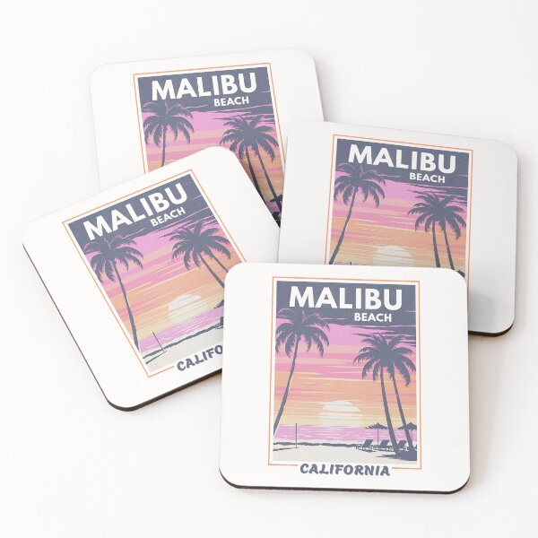 Item preview, Malibu Beach - California designed and sold by Fee Fee Fay.