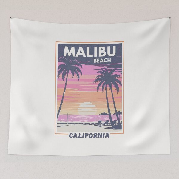 Item preview, Malibu Beach - California designed and sold by Fee Fee Fay.