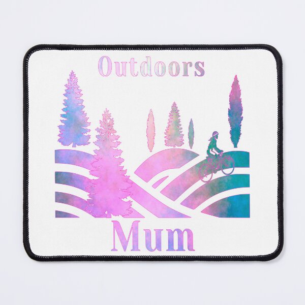 Item preview, Lets Ride Outdoors Mum Silhouette Art designed and sold by AraljanFusion.