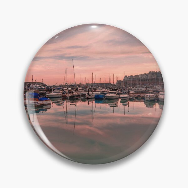 Item preview, Ramsgate Harbour Rosy Sunset designed and sold by Alisonchambers2.