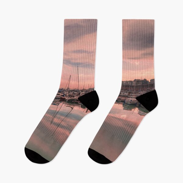 Item preview, Ramsgate Harbour Rosy Sunset designed and sold by Alisonchambers2.