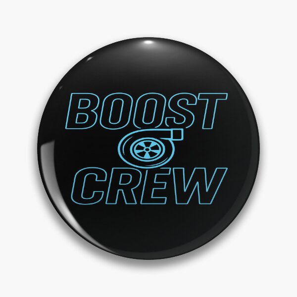Item preview, BOOST CREW – Turbo Squad Graphic for Car Enthusiasts designed and sold by Rev&Ruin.