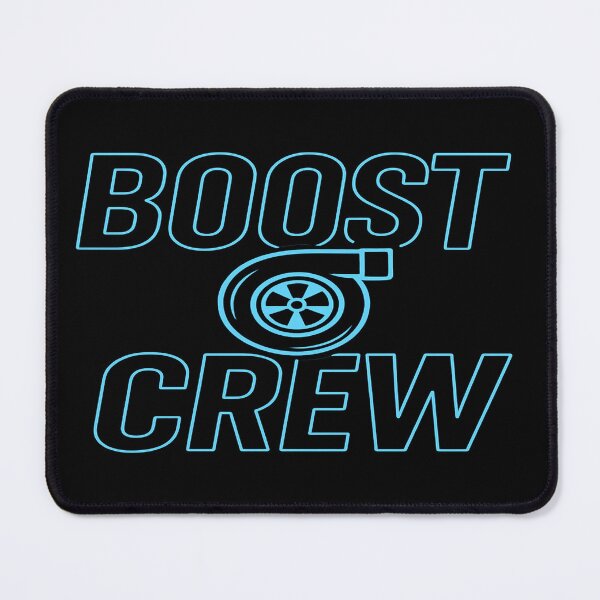 Item preview, BOOST CREW – Turbo Squad Graphic for Car Enthusiasts designed and sold by Rev&Ruin.