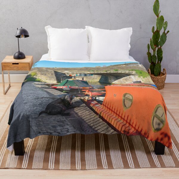 Item preview, Resting Dog Skipton Canal designed and sold by Alisonchambers2.