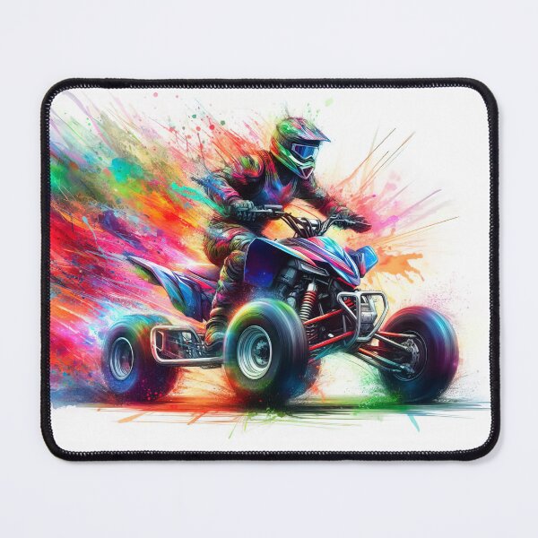 Item preview, Watercolor ATV quad designed and sold by paulrommer.